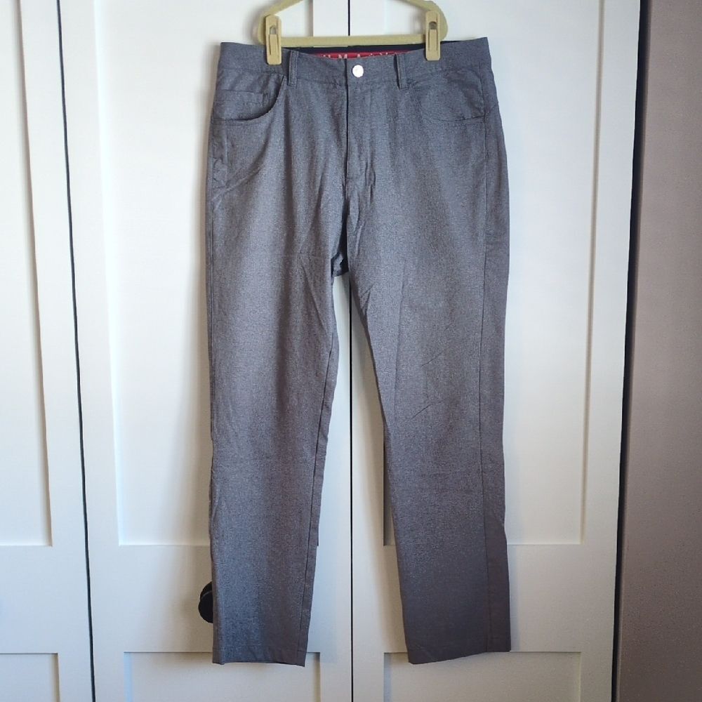 PUMA Men's 32x30 5 Pocket Athletic Golf Pants Stretch Performance